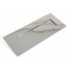 Small Period Letter Plate - Polished Chrome