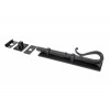 8" Shepherd's Crook Universal Bolt - Black