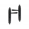 Cromwell Sprung Lever Bathroom Set - Black