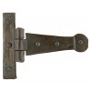 4" Penny End T Hinge (pair) - Beeswax 
