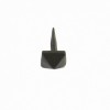 Pyramid Door Stud 5/8" - Black