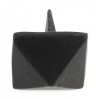 Pyramid Door Stud 1" - Black