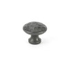 Hammered Cabinet Knob - Medium - Beeswax