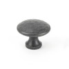 Hammered Cabinet Knob - Large - Beeswax