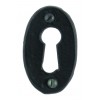 Oval Escutcheon - Black