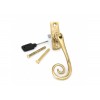 Slim Monkeytail Espag. Left Hand - Polished Brass 