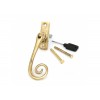 Slim Monkeytail Espag. Right Hand - Polished Brass 