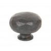 Hammered Knob - Large - Beeswax