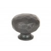 Hammered Knob - Small - Beeswax