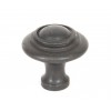 Ringed Cabinet Knob - Large - Beeswax