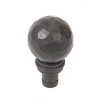 Hammered Ball Curtain Finial (pair) - Beeswax