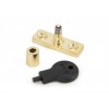 Locking Stay Pin - Polished Brass 