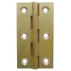 2" Top Quality Butt Hinges (pair) - Brass Self Coloured