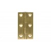 Simonswerk Unwash Butt Hinge 64 x 35mm inc Screws (Pair) - Satin Brass