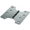 4"x3"x5" Parliament Hinges - Polished Chrome (pair)