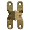 Soss Hinge 204, for 19-22mm Doors (Pair) - Brass Plated 