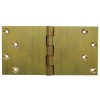 4" x 8" Projection Hinges (pair) - Brass Self Coloured