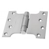 Parliament Hinge 4"x3"x5" - Satin Stainless Steel (PR)