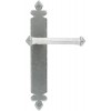 Tudor (Unsprung) Lever Latch Set - Pewter