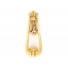 Loop Door Knocker - Polished Brass 