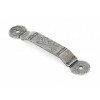 Screw on Staple Penny End - Pewter