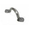 4'' Gothic D Handle - Pewter