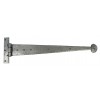 Hand Made 22" T Hinge (Pair) - Pewter