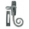 Handmade Monkeytail Fastener - Pewter Patina