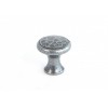 Small Beaten Cupboard Knob - Pewter