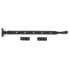 12" Peardrop Casement Window Stay  - Black