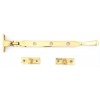 8" Peardrop Casement Window Stay  - Polished Brass