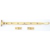 12" Peardrop Casement Window Stay  - Polished Brass