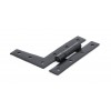 3 1/4" Handmade HL Hinge (pair) - Black