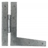 9'' Handmade HL Hinge (pair) - Pewter 