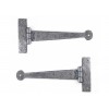 Hand Made 9" T Hinge (Pair) - Pewter