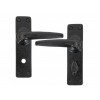 Smooth Lever Bathroom Set - Black 