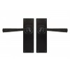 Avon Lever Latch Set - Black 