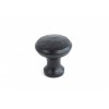 Small - Beaten Cupboard Knob - Black 