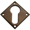 Diamond Euro Escutcheon - Bronze 