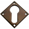 Diamond Euro Escutcheon - Bronze 