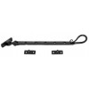 12" Shepherd's Crook Window Stay  - Black