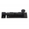 4'' Straight Knob Bolt - Black 