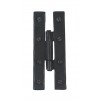 3 1/4" Handmade H Hinge (pair) - Black