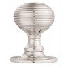Queen Anne Mortice Knob Set - Polished Chrome