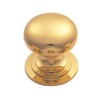 Victorian Cupboard Knob 50mm - PB