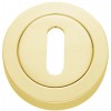 Standard Profile Escutcheons (Concealed Fix) - Polished Brass