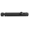 8" Surface Bolt with 3 Keeps - Matt Black