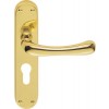 Carlisle Ibra Lever Euro Lock Handle - PB