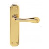 Eden Lever Latch Handle Set - PB