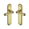 Charlbury Lever Latch Handle Set - PB
